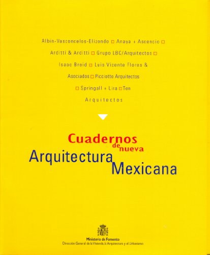 Imagen de archivo de CUADERNOS DE NUEVA ARQUITECTURA MEXICANA a la venta por Zilis Select Books