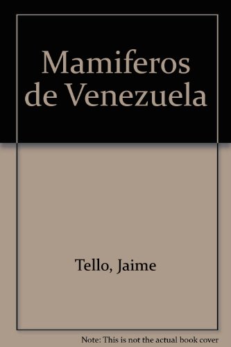 Mamiferos De Venezuela