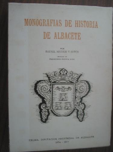 Stock image for Monografas de Historia de Albacete for sale by Librera Cajn Desastre