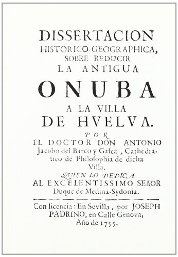 Imagen de archivo de DISERTACION HISTORICO-GEOGRAPHICA, SOBRE REDU a la venta por Iridium_Books