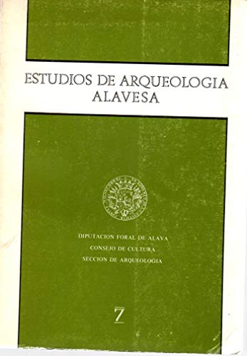 Imagen de archivo de Estudios de arqueologia Alavesa. Tomo 7. . a la venta por Librera Astarloa