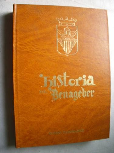 Stock image for HISTORIA DE BENAGEBER for sale by Mercado de Libros usados de Benimaclet