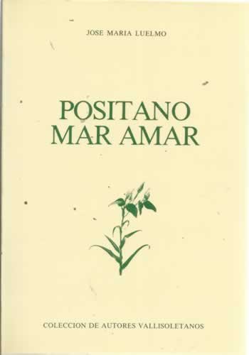 Beispielbild fr Positano mar amar (Coleccio?n de autores vallisoletanos) (Spanish Edition) zum Verkauf von Iridium_Books