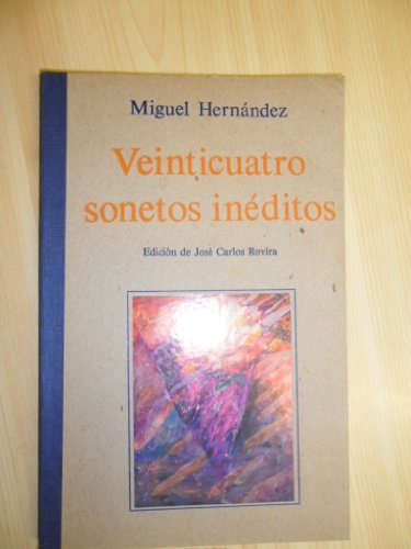 Imagen de archivo de Veinticuatro sonetos inditos a la venta por medimops