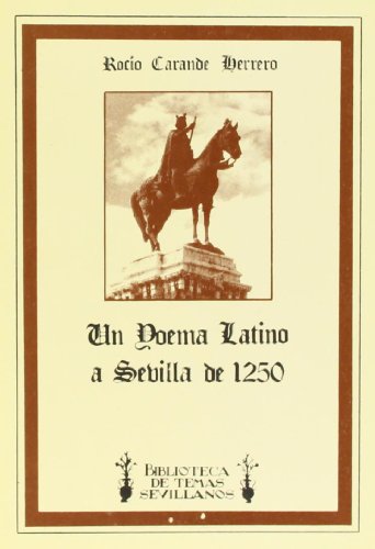 Stock image for Un Poema Latino a Sevilla for sale by Zubal-Books, Since 1961