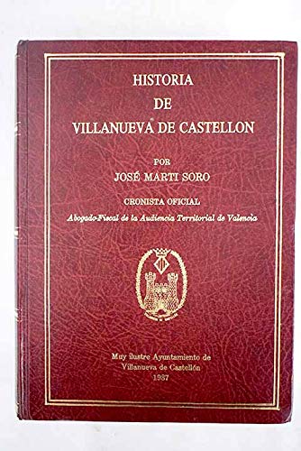 Imagen de archivo de Historia De Villanueva De Castellon a la venta por Librera Gonzalez Sabio