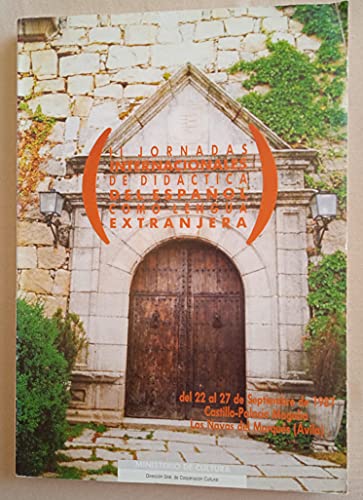 Beispielbild fr II Jornadas Internactionales de Didactica del Espanol como Lengua Extranjera zum Verkauf von Bernhard Kiewel Rare Books