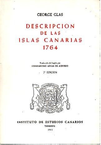 Stock image for Descripcion de las islas canarias for sale by MIRADOR A BILBAO