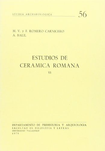Beispielbild fr Estudios de Ceramica Romana Vi zum Verkauf von Zilis Select Books