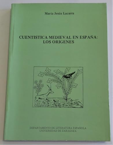 9788460015758: Cuentistica medieval en Espaa : los origenes, la