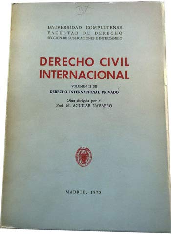 9788460018759: Derecho Civil Internacional