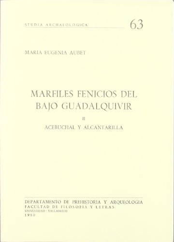 Imagen de archivo de MARFILES FENICIOS DEL BAJO GUADALQUIVIR II a la venta por Zilis Select Books
