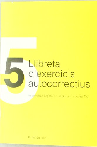 Stock image for Llibreta D'exercicis Autocorrectius 5 for sale by Hamelyn