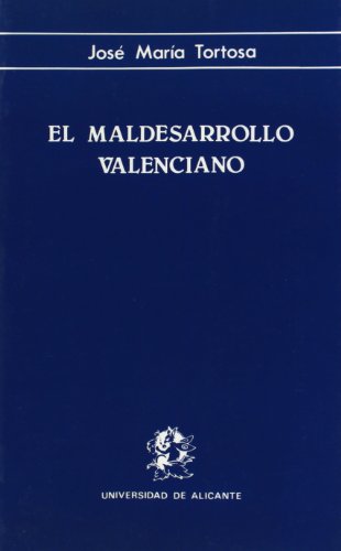 Beispielbild fr MALDESARROLLO VALENCIANO zum Verkauf von Iridium_Books