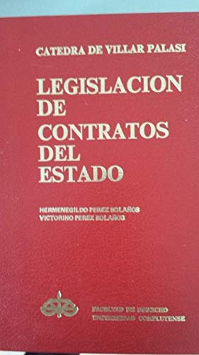 Imagen de archivo de LEGISLACIN DE CONTRATOS DEL ESTADO. a la venta por Libros Tobal