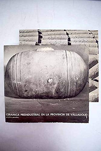 9788460070955: Cermica preindustrial en la provincia de Valladolid. (2 tomos)