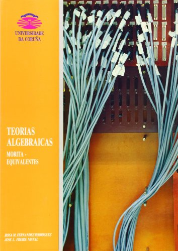 Imagen de archivo de TEORAS ALGEBRAICAS. MORITA-EQUIVALENTES a la venta por Hiperbook Espaa