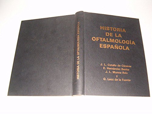 Imagen de archivo de Historia de la oftalmologa espaola a la venta por Iridium_Books