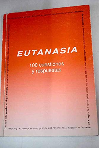 Imagen de archivo de Eutanasia a la venta por LibroUsado | TikBooks