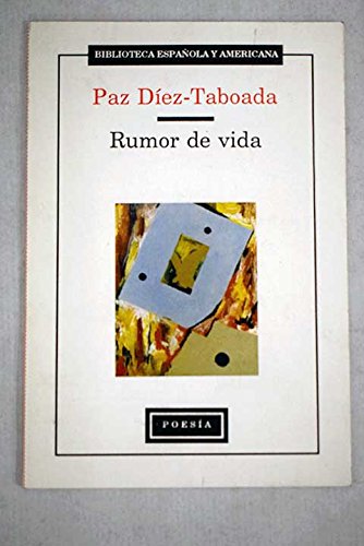 Imagen de archivo de Rumor de vida a la venta por Iridium_Books