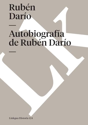 9788460778585: Autobiografa de Rubn Daro (Historia) (Spanish Edition)