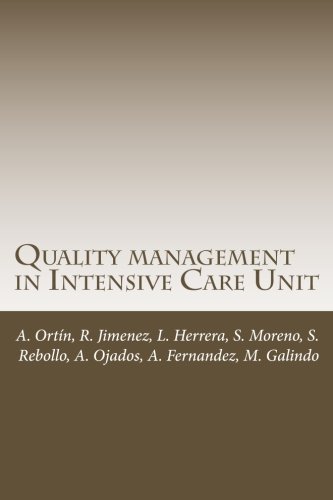 Imagen de archivo de Quality management in Intensive Care Unit a la venta por Iridium_Books