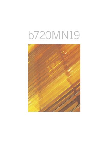 b720MN19 (English and Spanish Edition) (9788461178995) by Dominique Boudet