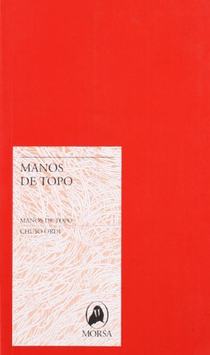 Stock image for Manos de topo for sale by Librera 7 Colores