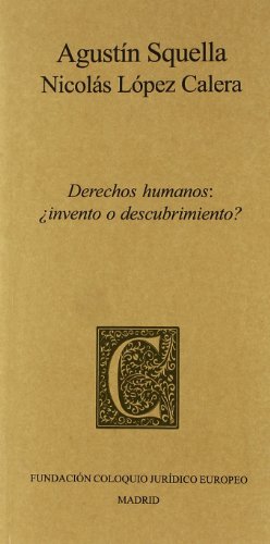 Imagen de archivo de Derechos Humanos invento o descubrimiento? a la venta por MARCIAL PONS LIBRERO