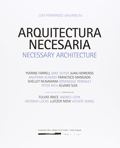 Beispielbild fr Necessary Architecture zum Verkauf von Iridium_Books