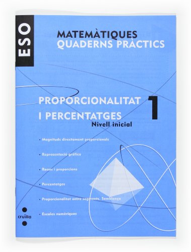 Imagen de archivo de (cat).q.practics.proporcionalitat i percentatges 1 (inicial) a la venta por Iridium_Books