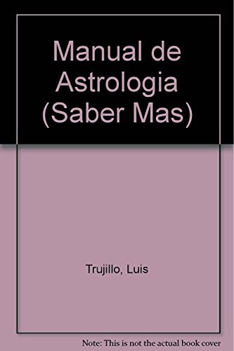 Beispielbild fr Manual de astrologia / Astrology Guide zum Verkauf von medimops