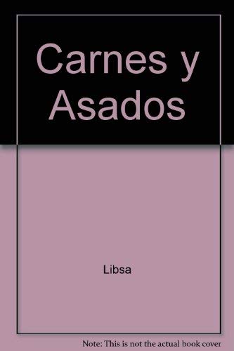 Beispielbild fr Carnes y Asados zum Verkauf von medimops