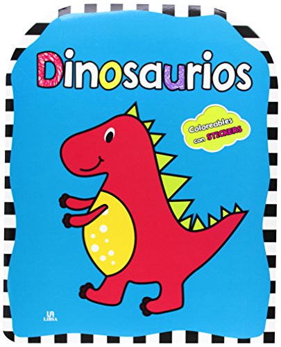 9788466229142: Dinosaurios (Coloreables con stikers) (Coloreables con Stickers)