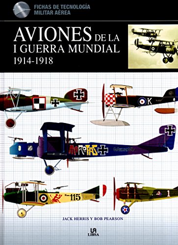 9788466229401: Aviones de la I Guerra Mundial, 1914-1918