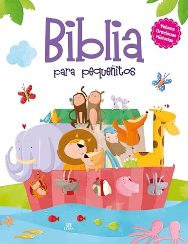 Stock image for BIBLIA PARA PEQUE�ITOS-VALORES,ORACIONES,RELATOS for sale by Iridium_Books