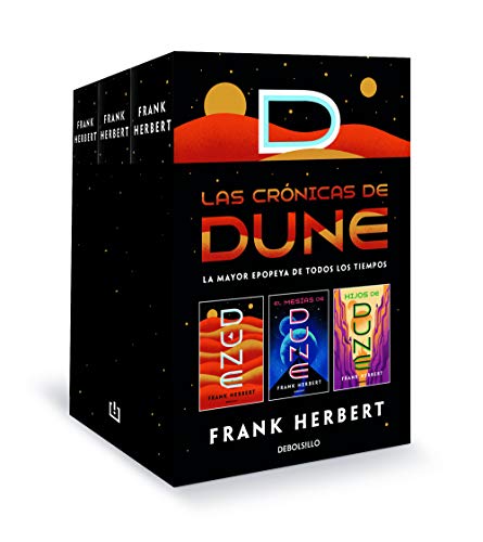 Imagen de archivo de Las crnicas de Dune (pack con: Dune | El mesas de Dune | Hijos de Dune): La mayor epopeya de todos los tiempos a la venta por Librera Berln