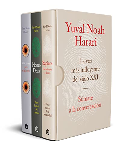 Beispielbild fr Estuche Harari (contiene: Sapiens: 21 lecciones para el siglo XXI; Homo Deus / Yuval Noah Harari Books Set (Sapiens, Homo Deus, 21 Lessons for 21st Century) (Spanish Edition) [Mass Market Paperback] zum Verkauf von Lakeside Books