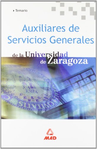 Beispielbild fr Auxiliares de servicios generales de la universidad de zaragoza. Temario. zum Verkauf von Iridium_Books