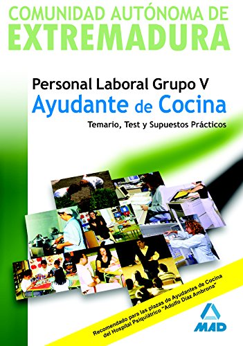 Stock image for Ayudante de cocina. Personal laboral Editorial Mad/Rivera Padilla, Jo for sale by Iridium_Books