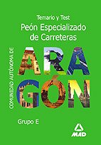Stock image for Peon especializado de carreteras comunidad autonoma de aragon. Temario y test for sale by Iridium_Books