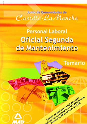 Imagen de archivo de Oficiales Segunda de Mantenimiento, personal laboral, Castilla-La Mancha. Temario a la venta por Iridium_Books