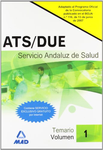 Beispielbild fr ATS/DUE del Servicio Andaluz de Salud. Temario Vol. I zum Verkauf von Iridium_Books