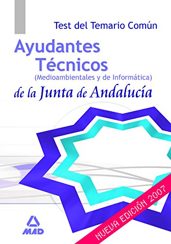 Stock image for Ayudantes Tcnicos de la Junta de Andaluca. Test del Temario Comn for sale by Iridium_Books