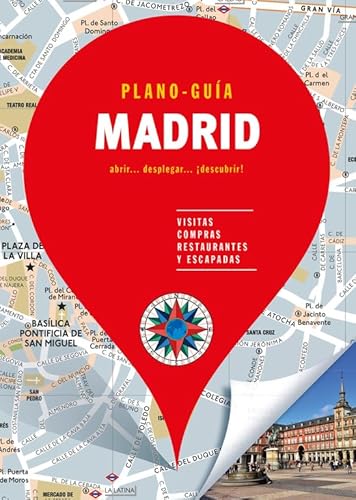 9788466661874: Madrid (Plano-Gua): Visitas, compras, restaurantes y escapadas