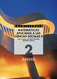 Stock image for Matemticas aplicadas a las ciencias sociales II, 2 Bachillerato for sale by Almacen de los Libros Olvidados