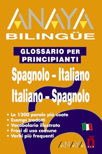 Anaya bilingue español-italiano / italiano-español. Glossario per principianti.