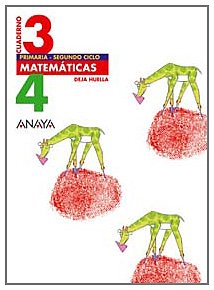 Cuaderno matemáticas 3- 4º Deja huella. Educación primaria.