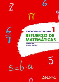 Beispielbild fr Refuerzo de matemticas 1 ESO zum Verkauf von LIBRERIA PETRARCA