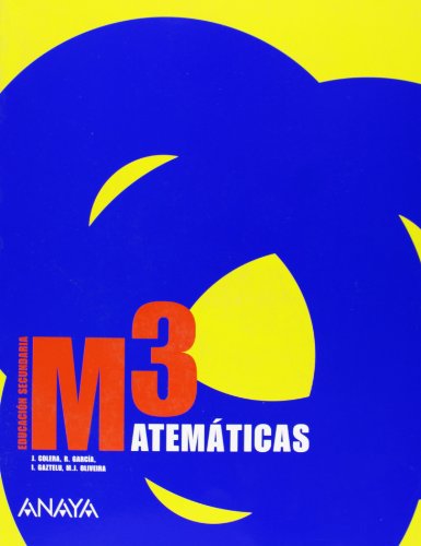 Imagen de archivo de Matemticas 3. a la venta por medimops